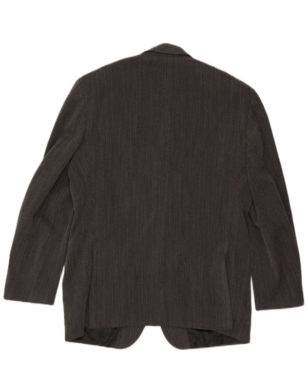 Ferre Mens 3 Button Blazer Jacket UK 38 Medium Grey