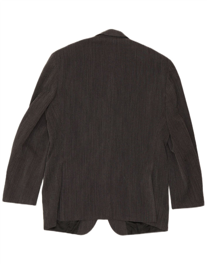 Ferre Mens 3 Button Blazer Jacket UK 38 Medium Grey