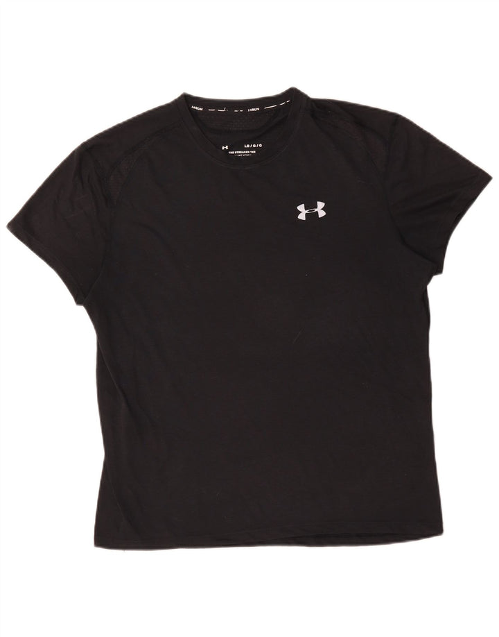 Under Armour Mens T-Shirt Top Large Black