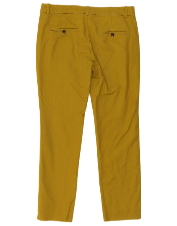 Zara Womens Skinny Chino Trousers EU 36 XS W30 L25 Yellow