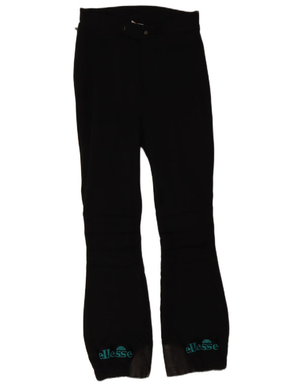 Ellesse Womens Ski Trousers W26 L29 Black Polyamide