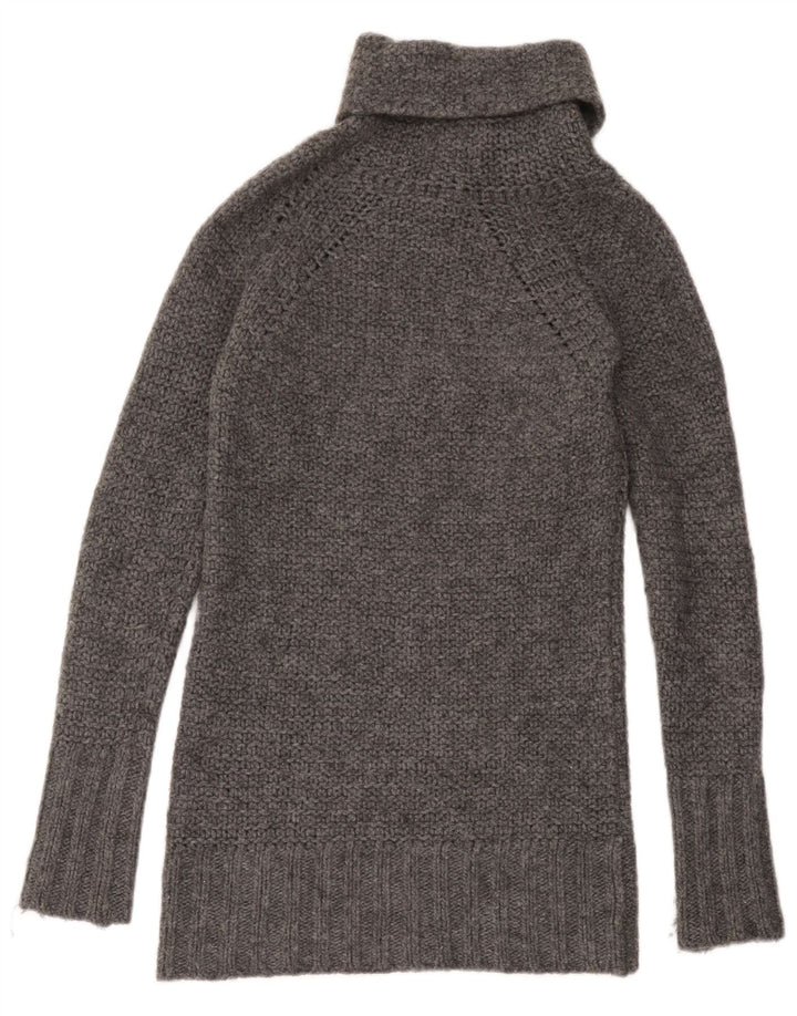 Max & Co. Womens Roll Neck Jumper Sweater UK 12 Medium Grey