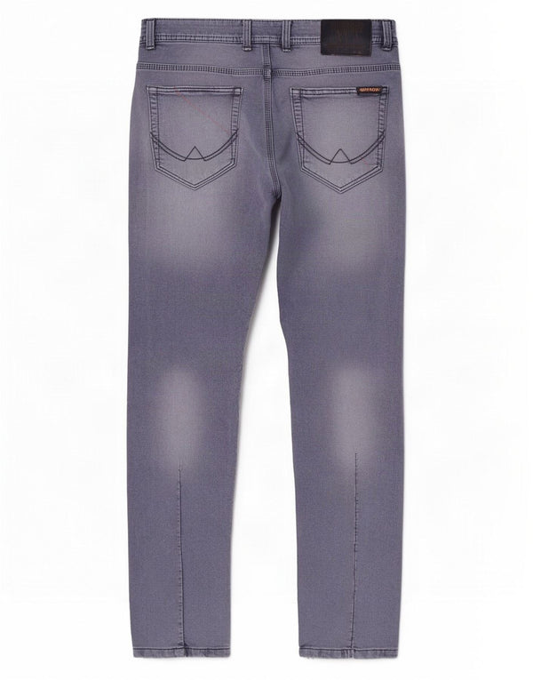 Superdry Mens Slim Chino Trousers W32 L29 Grey Cotton