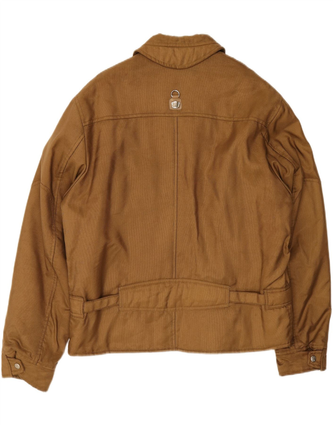 PIERO GUIDI Mens Bomber Jacket UK 44 2XL Brown Polyamide Vintage Piero Guidi and Second-Hand Piero Guidi from Messina Hembry 