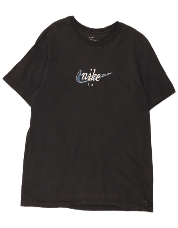 Nike Mens Graphic T-Shirt Top Large Black