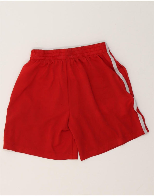 Nike Boys Dri Fit Graphic Sport Shorts 10-11 Years Medium Red Polyester