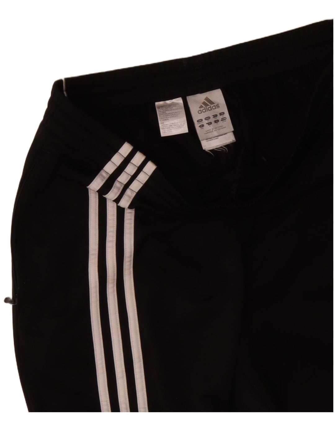 Adidas Mens Tracksuit Trousers Joggers UK 40/42 Medium Black Polyester