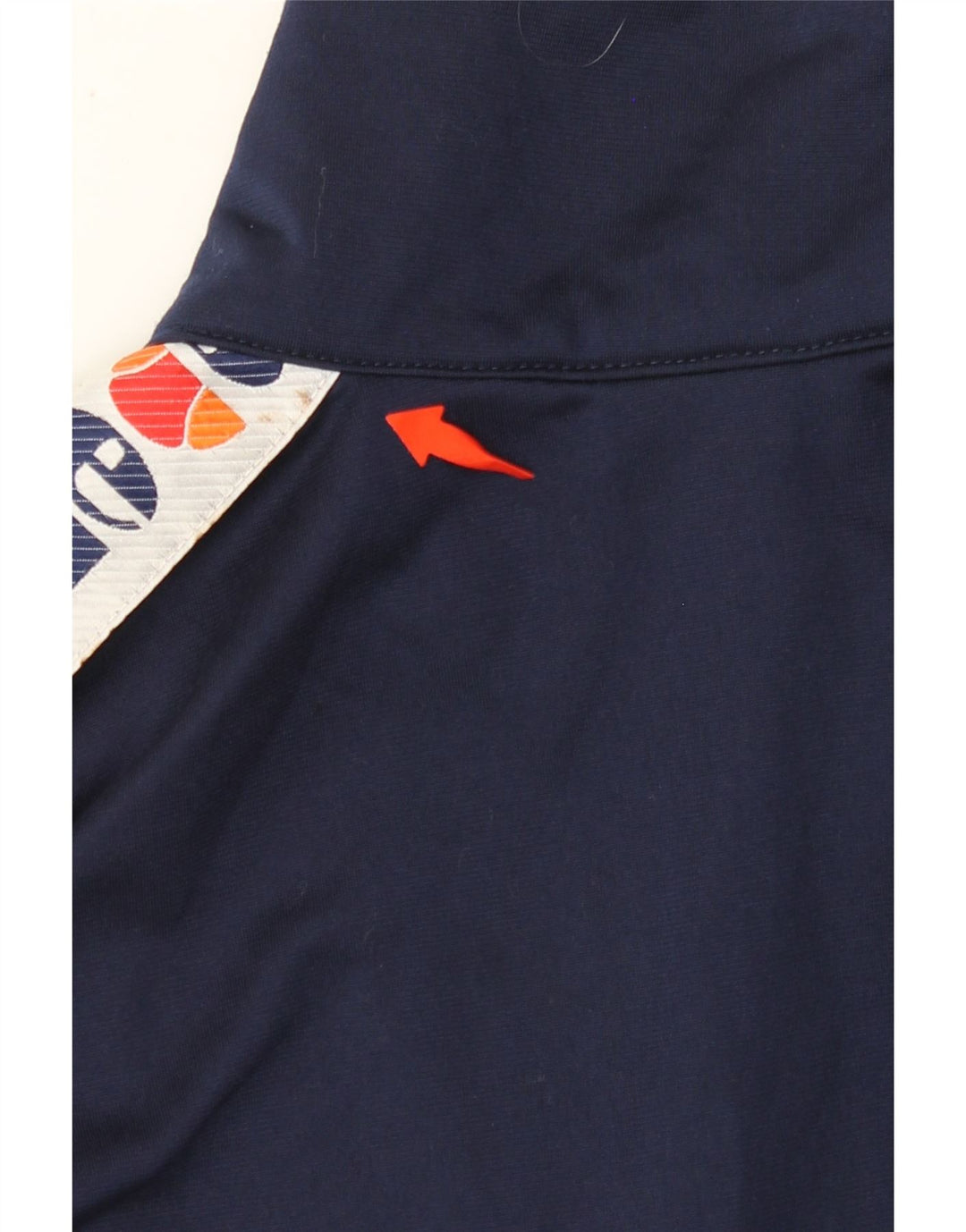 ELLESSE Mens Graphic Tracksuit Top Jacket Large Navy Blue Polyester