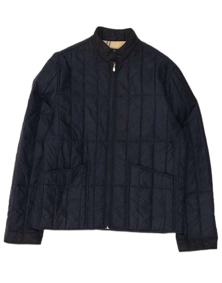 BROOKSFIELD Womens Padded Jacket UK 18 XL Navy Blue Polyamide
