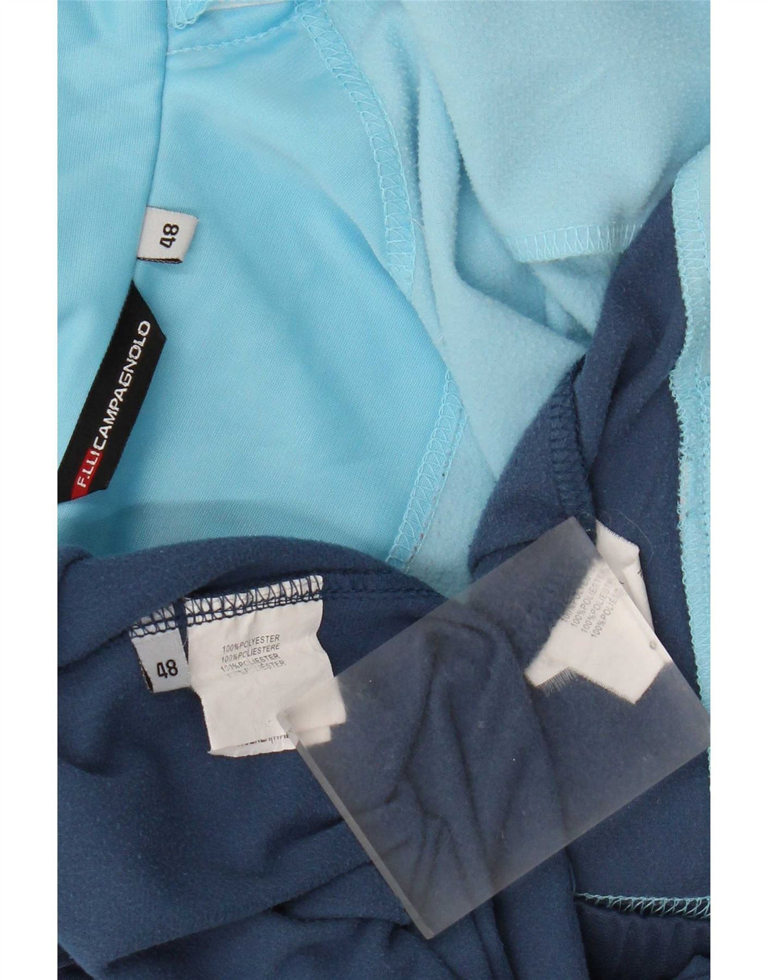 F.LLI Campagnolo Womens Full Tracksuit IT 48 XL Blue Colourblock Polyester