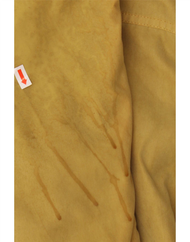 Musto Mens Graphic Bomber Jacket UK 38 Medium Yellow Polyester Nautical