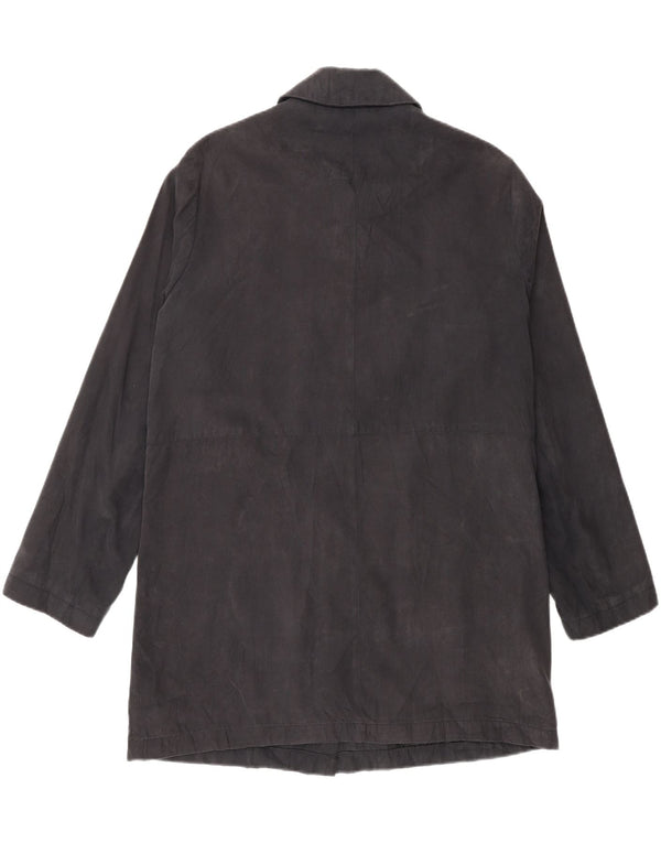 London Fog Womens Overcoat UK 14 Medium Black Polyester