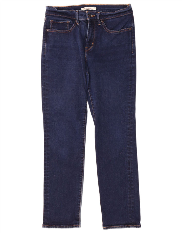 Levi's Womens 312 Shaping Slim Jeans W30 L27 Navy Blue