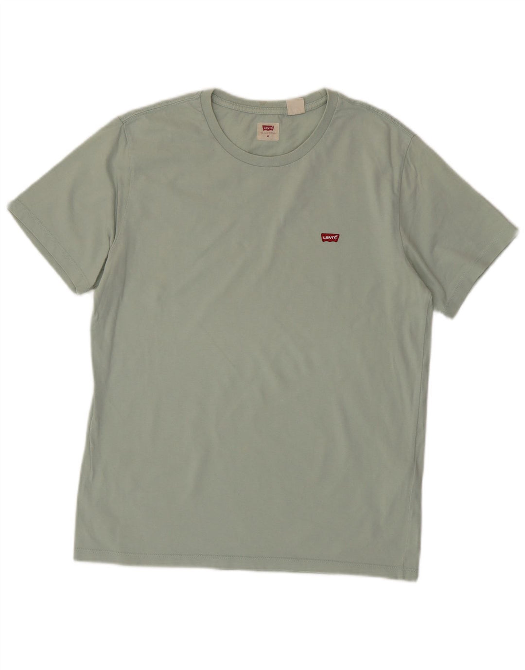 LEVI'S Mens T-Shirt Top Medium Green Cotton