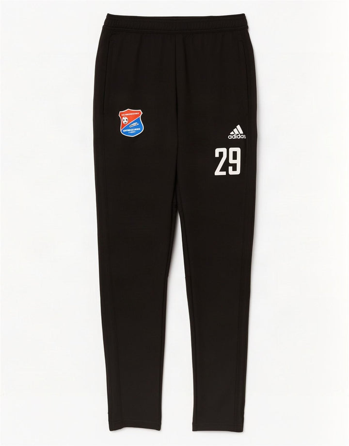 Adidas Mens Climacool Graphic Tracksuit Trousers Medium Black Polyester