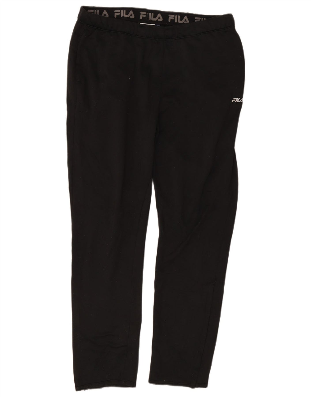 Fila Mens Tracksuit Trousers Large  Black Polyester