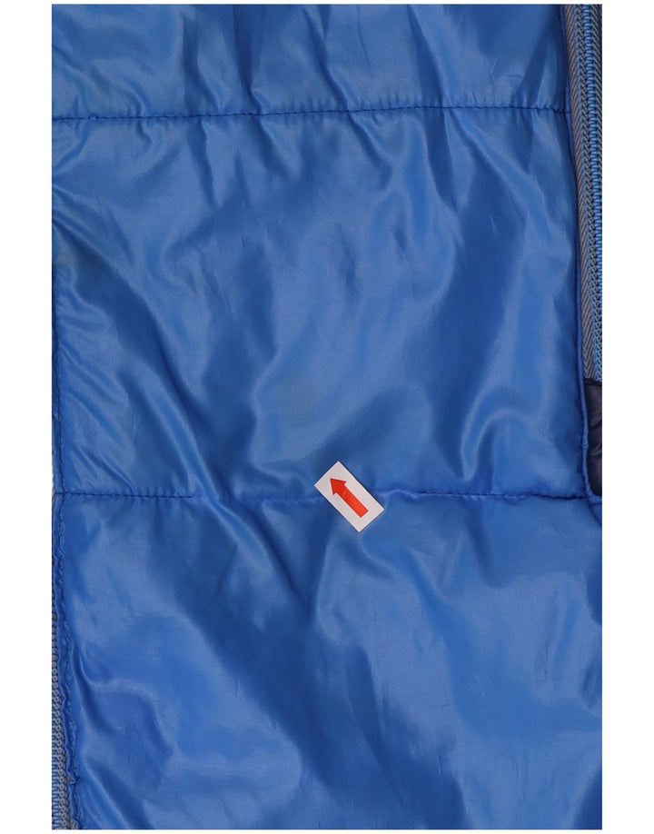 Belfe Mens Padded Jacket IT 56 3XL Blue Colourblock