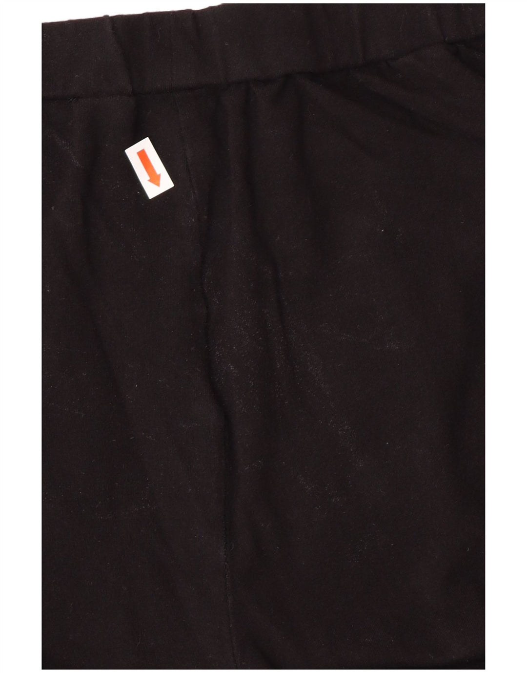ELLESSE Womens Graphic Leggings UK 12 Medium  Black Cotton