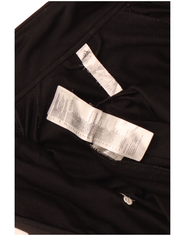 Adidas Mens Tracksuit Top Jacket 2XL Black Polyester