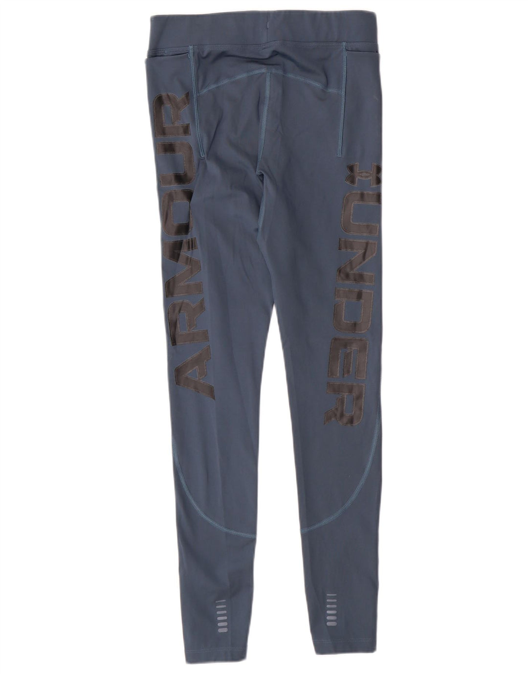 Under Armour Womens Compression Graphic Leggings UK 12 Medium Blue Sports