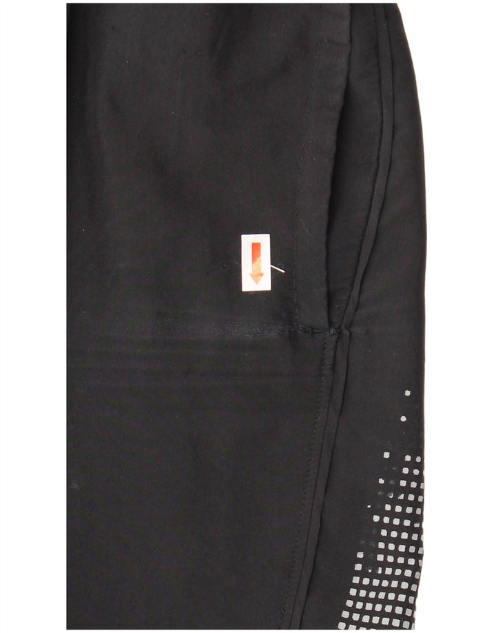 UNDER ARMOUR Boys Graphic Sport Shorts 11-12 Years Large Black Polyester