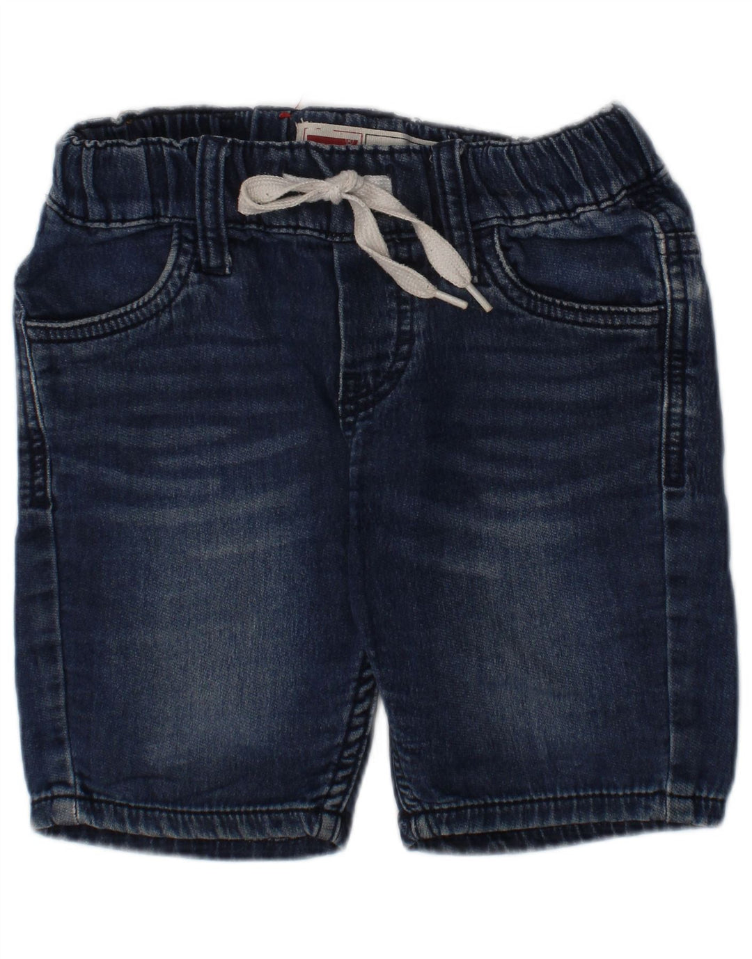 LEVI'S Girls Denim Shorts 4-5 Years W22 Blue Cotton
