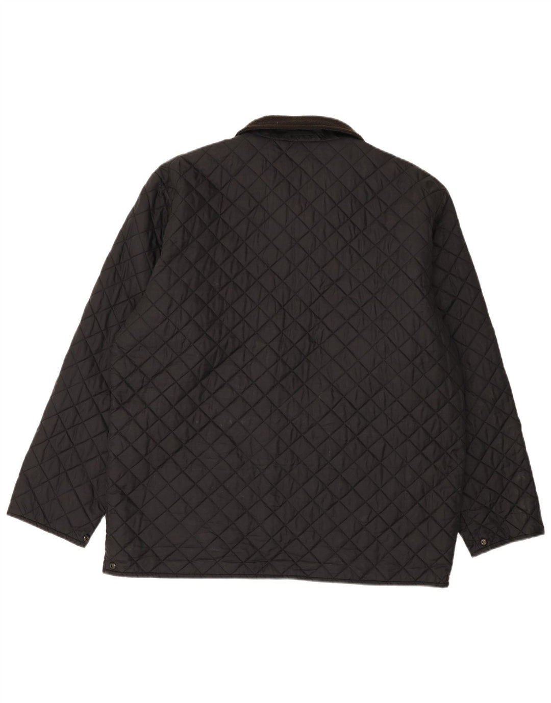 Fila Mens Quilted Jacket IT 56 3XL Black Polyamide