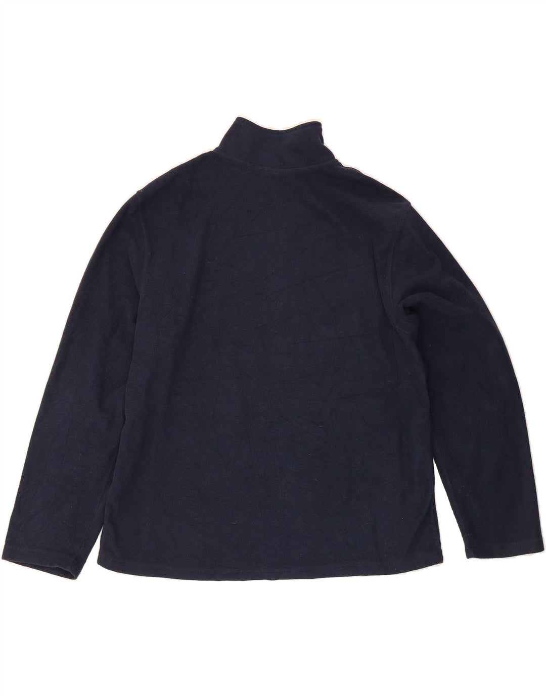 STARTER Mens Fleece Jacket UK 42/44 Large Navy Blue Polyester Vintage Starter and Second-Hand Starter from Messina Hembry 