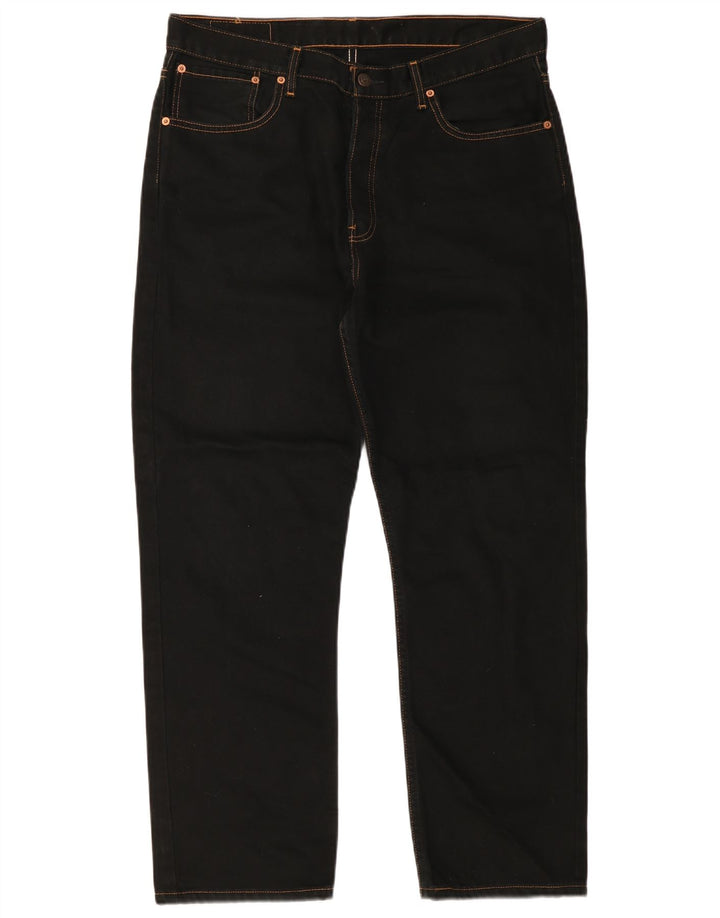 Levi's Mens 582 Straight Jeans W36 L30 Black