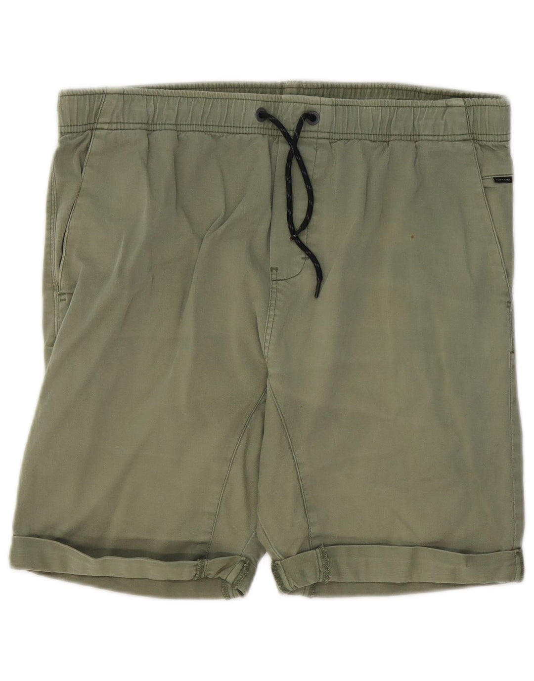 Rip Curl Mens Chino Shorts W34 Large Green Cotton
