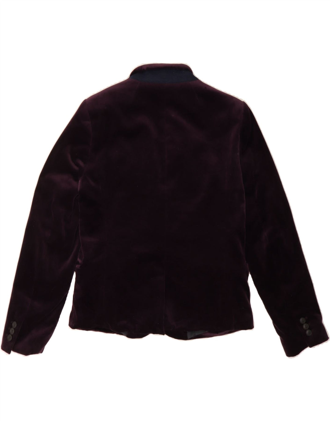 J. CREW Womens 2 Button Blazer Jacket US 8 Medium Purple Cotton Vintage J. Crew and Second-Hand J. Crew from Messina Hembry 