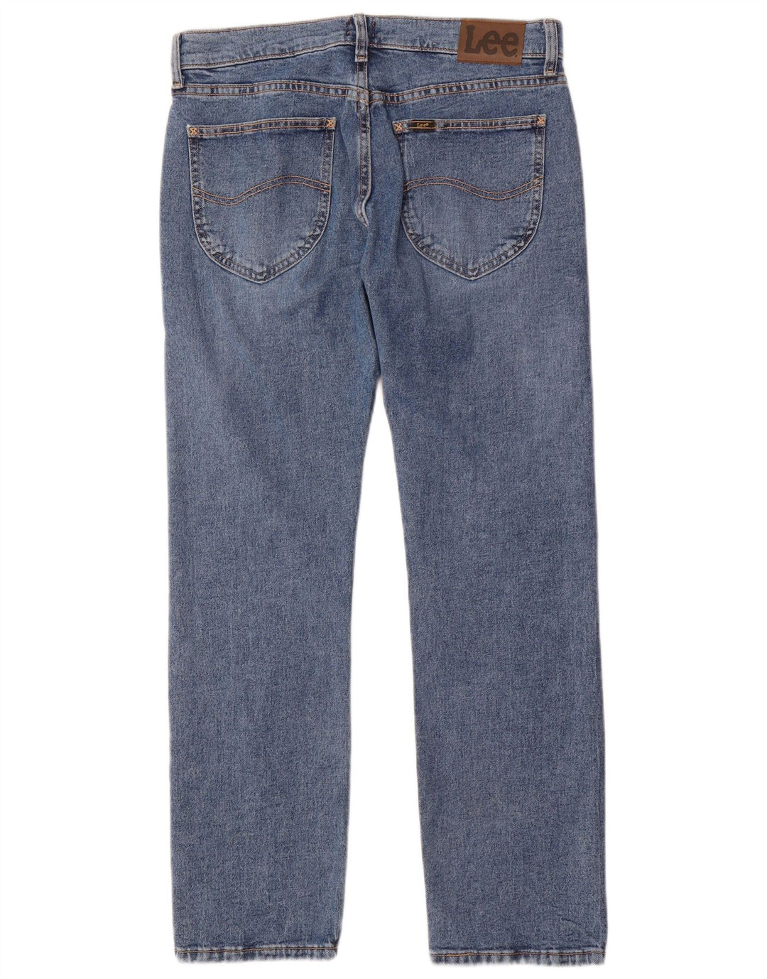 LEE Mens Legendary Slim Jeans W32 L30 Blue Cotton