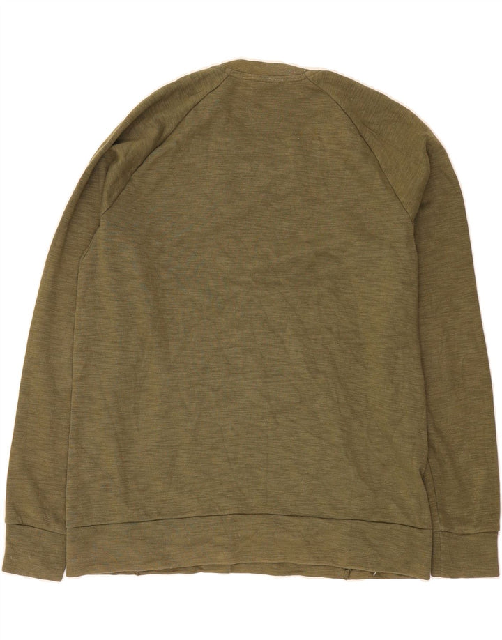 NIKE Mens Sweatshirt Jumper Medium Green Cotton Vintage Nike and Second-Hand Nike from Messina Hembry 