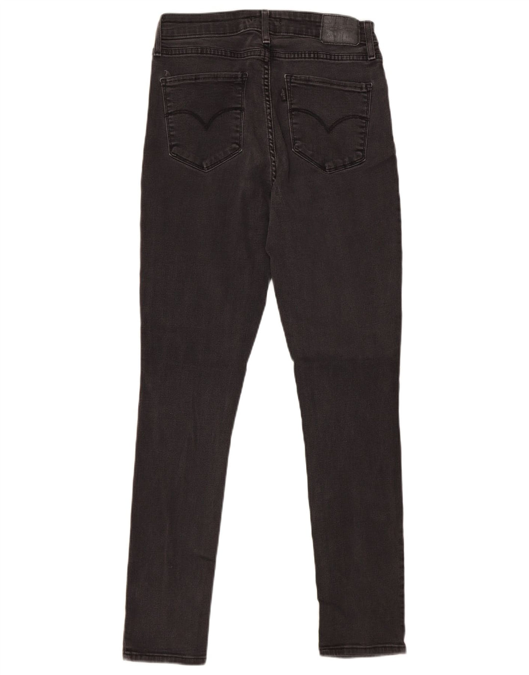 LEVI'S Womens 721 High Rise Skinny Jeans W30 L29 Black