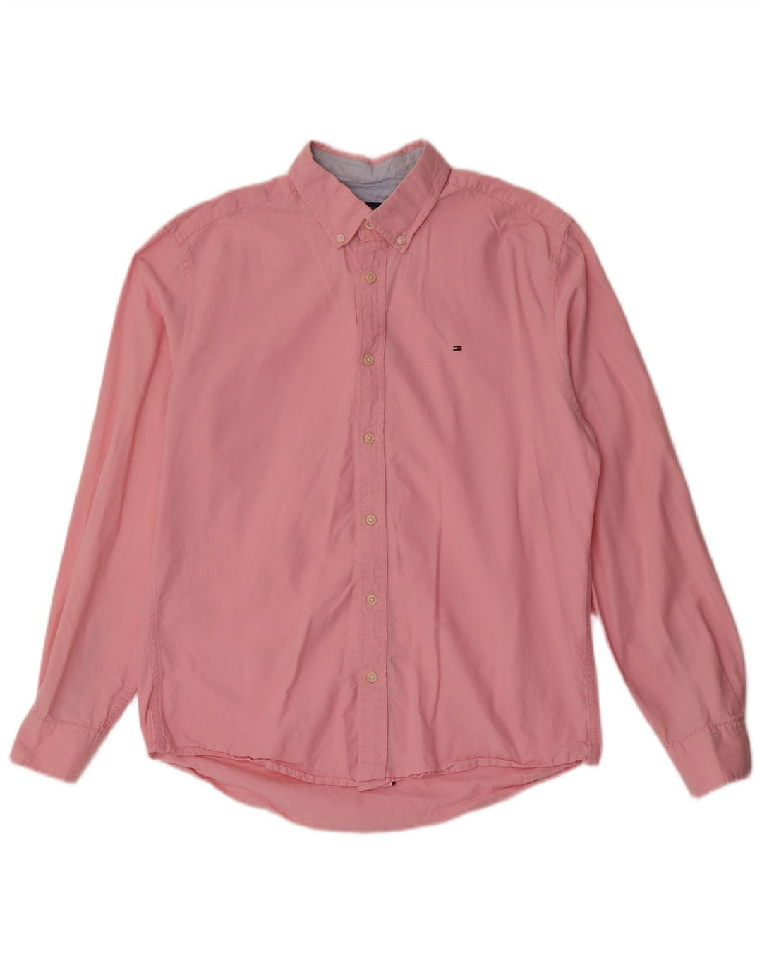 Tommy Hilfiger Mens Shirt Medium Pink
