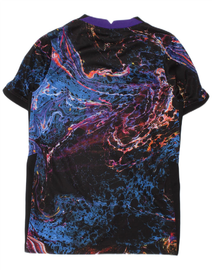 NIKE Boys Tottenham Hotspur Graphic T-Shirt Top 8-9 Years Small Black