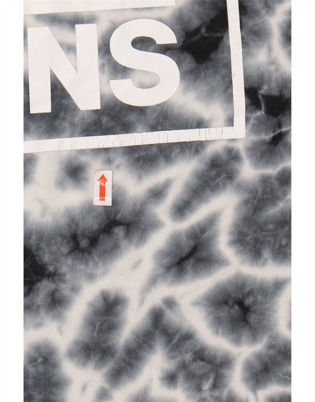 VANS Womens Graphic T-Shirt Top UK 10 Small Navy Blue Tie Dye Cotton