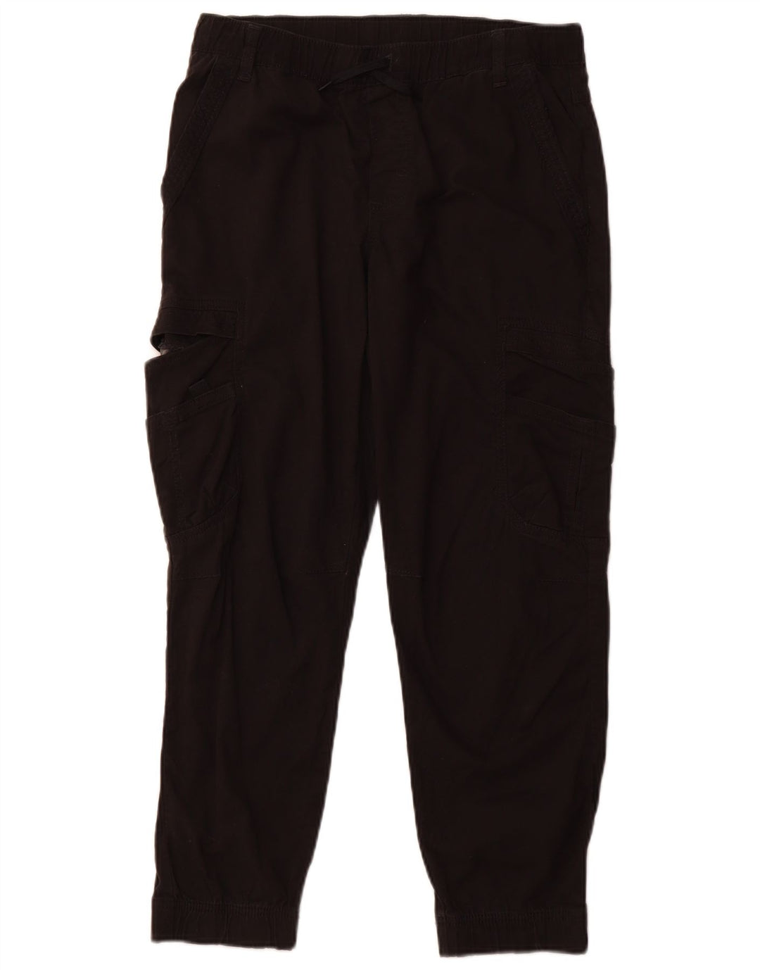 WRANGLER Boys Joggers Cargo Trousers 15-16 Years W32 L27 Black Cotton