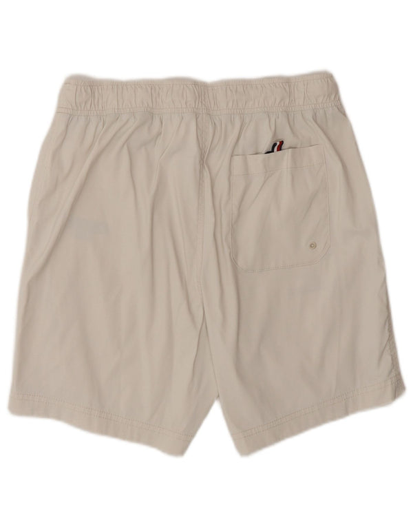Tommy Hilfiger Mens Swimwear Small  Off White Nylon