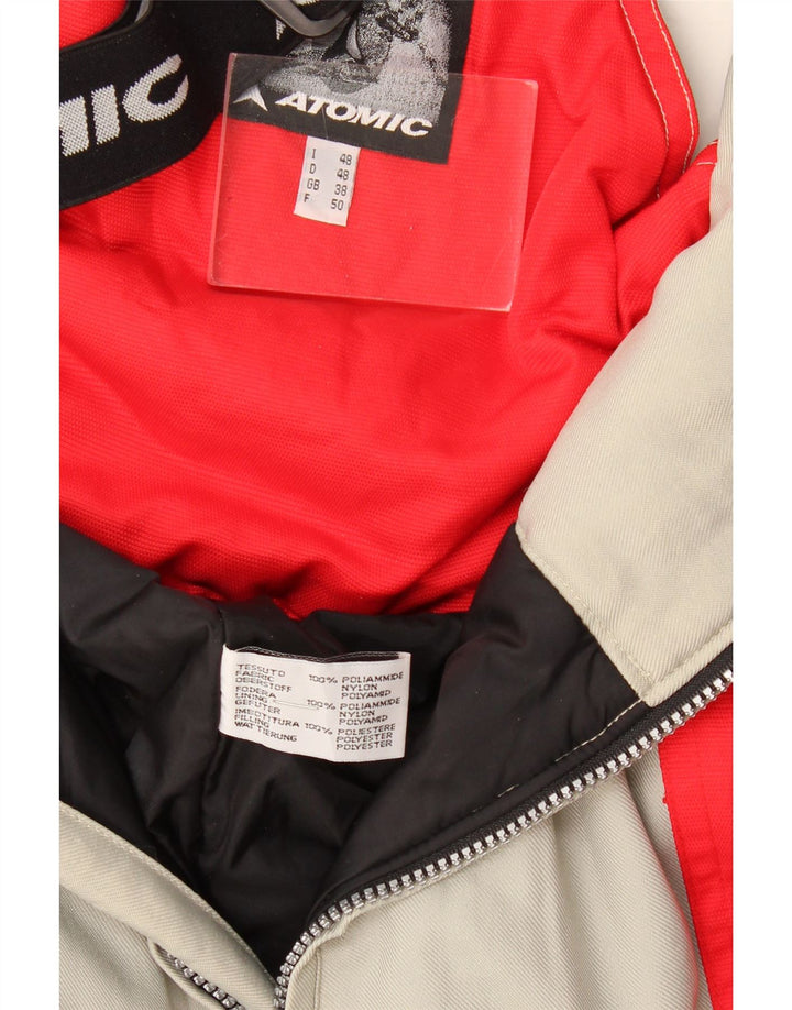 Atomic Mens Graphic Ski 2 Piece Set UK 38 Medium Grey Colourblock