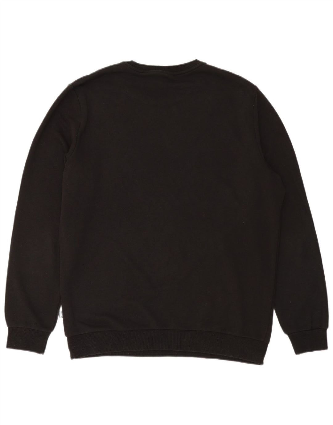 PUMA Mens Graphic Sweatshirt Jumper Large Black Cotton