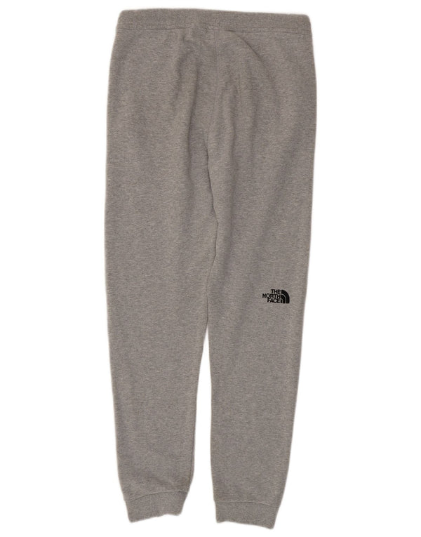 THE NORTH FACE Boys Tracksuit Trousers Joggers 14-15 Years XL Grey Cotton
