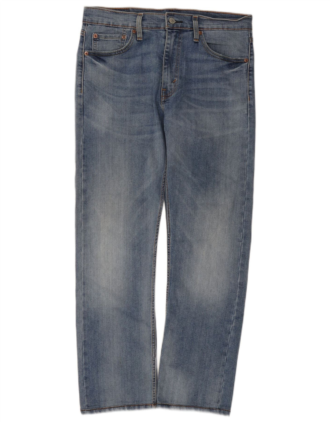 Levi's Mens 513 Straight Jeans W32 L28 Blue Cotton