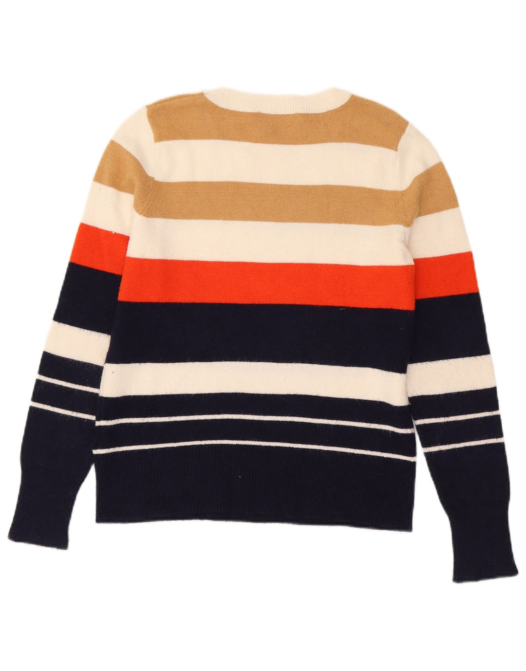 Oasis Womens Crew Neck Jumper Sweater UK 12 Medium Multicoloured Striped