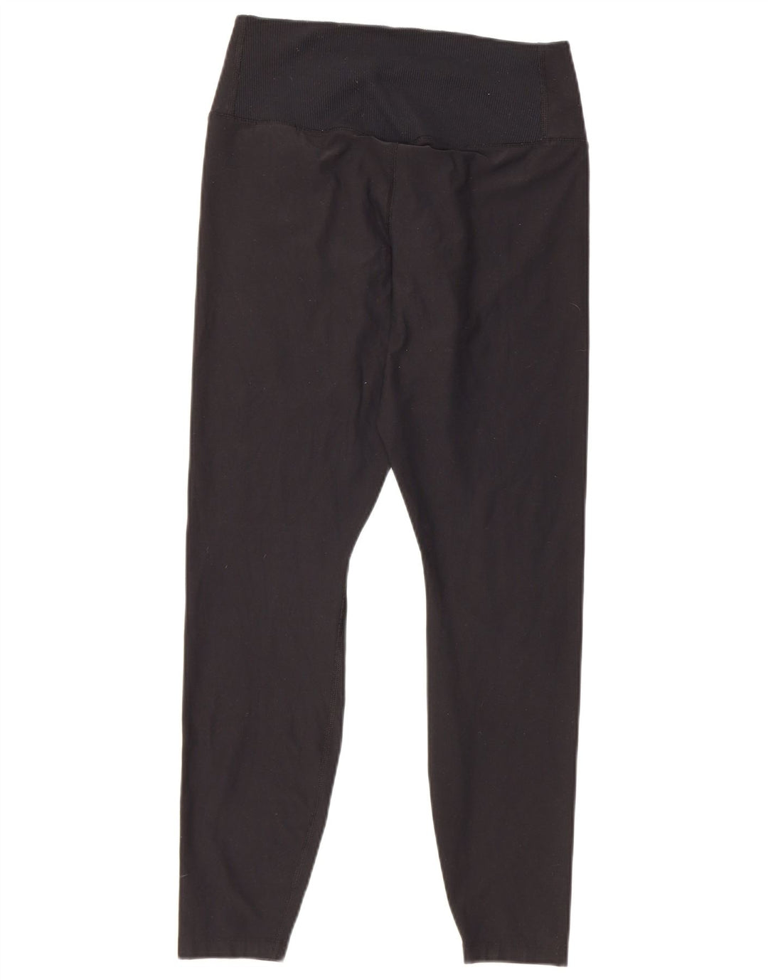 Nike Womens Dri Fit Leggings UK 14 Large  Black Polyester