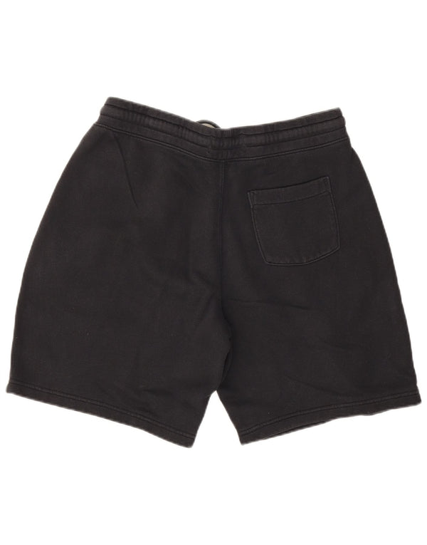 Hollister Mens Graphic Sport Shorts Medium Black Cotton