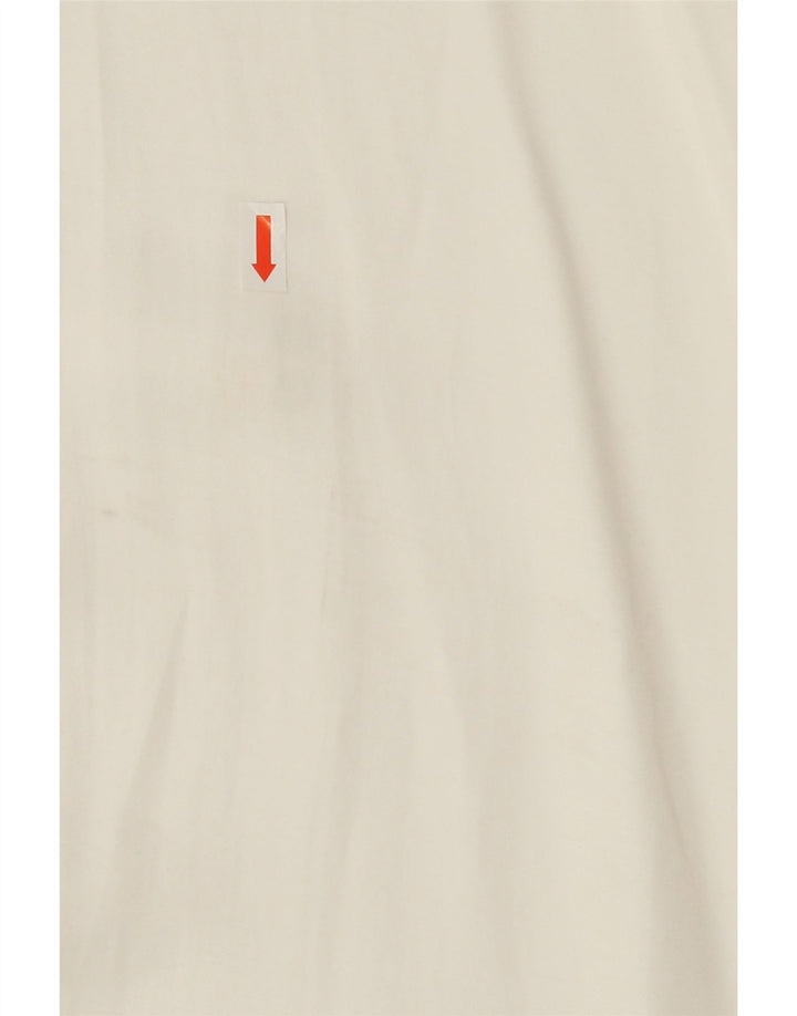 ZARA Womens Shirt UK 20 2XL White Modal Vintage Zara and Second-Hand Zara from Messina Hembry 