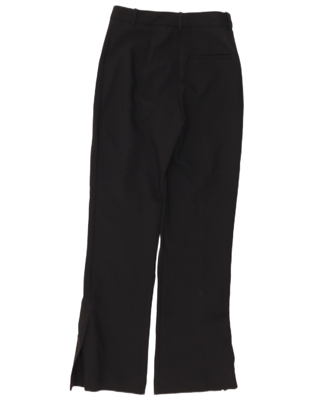 Zara Womens Bootcut Chino Trousers Small W26 L31 Black Polyester