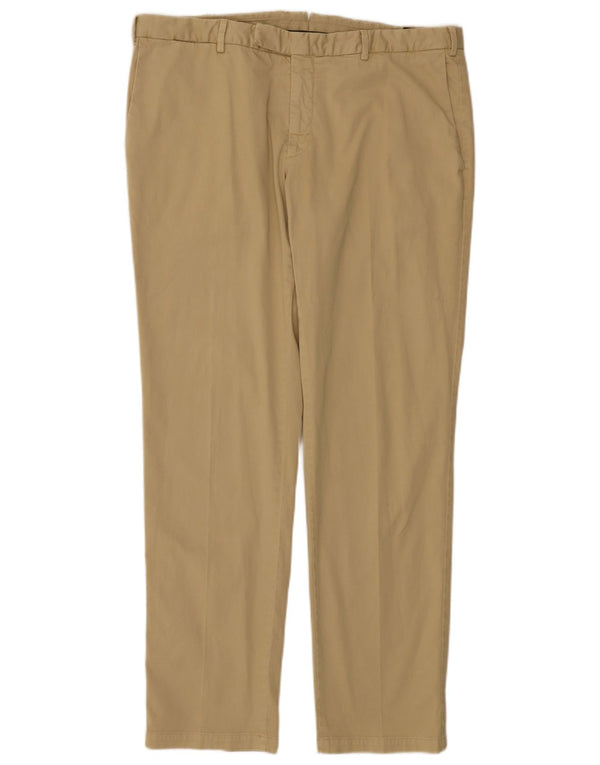 POLO RALPH LAUREN Mens Straight Chino Trousers W38 L32 Beige Cotton