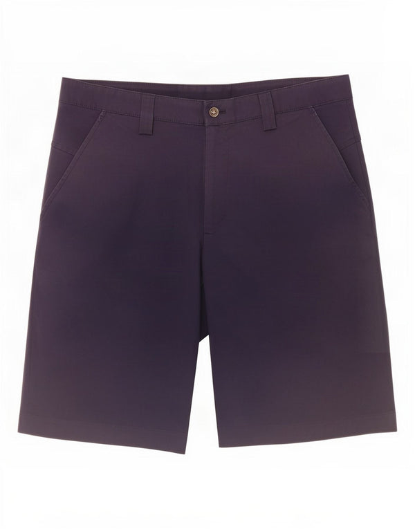 Izod Mens Casual Shorts Large W36 Navy Blue